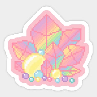 Rainbow Crystals Sticker